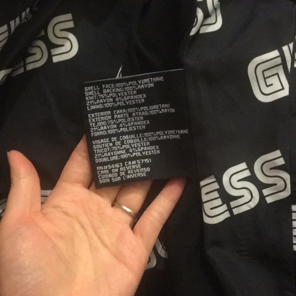 Guess jacket blue worn once small - Picture 4 of 8